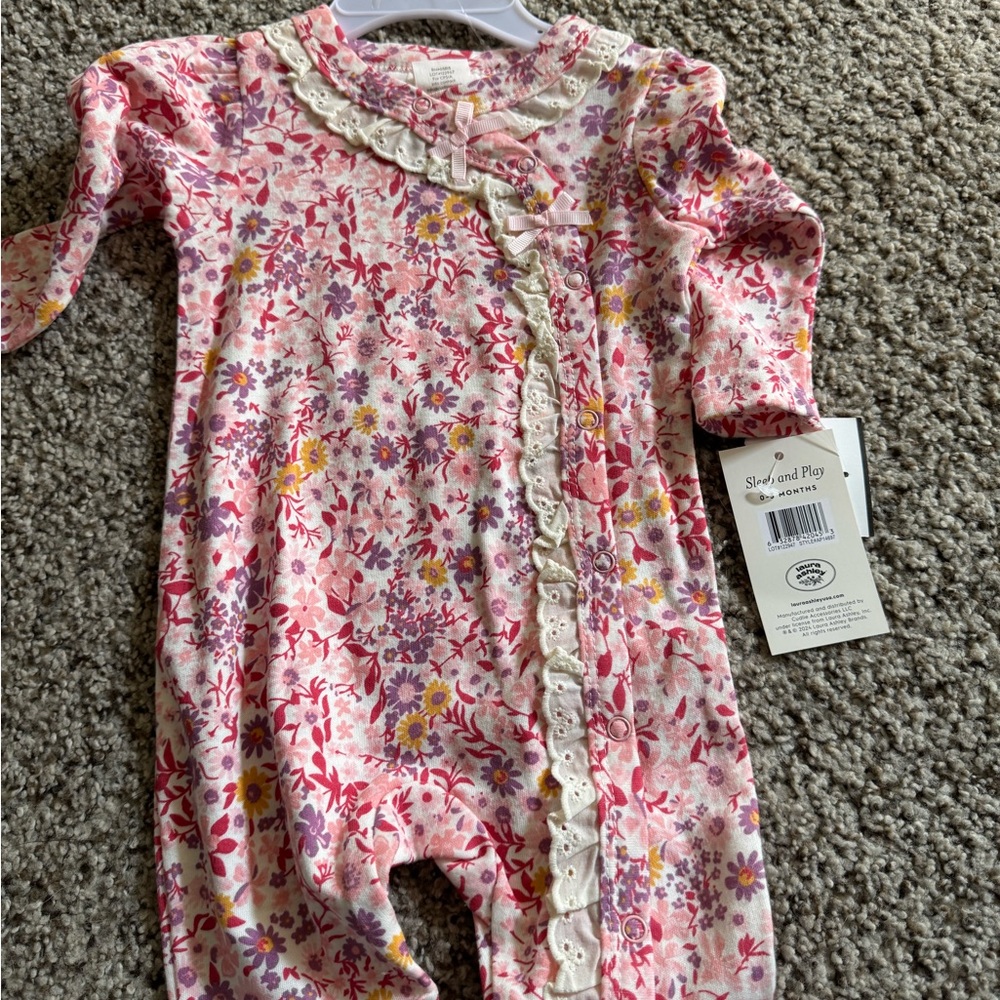 Floral Pink Kids One Piece